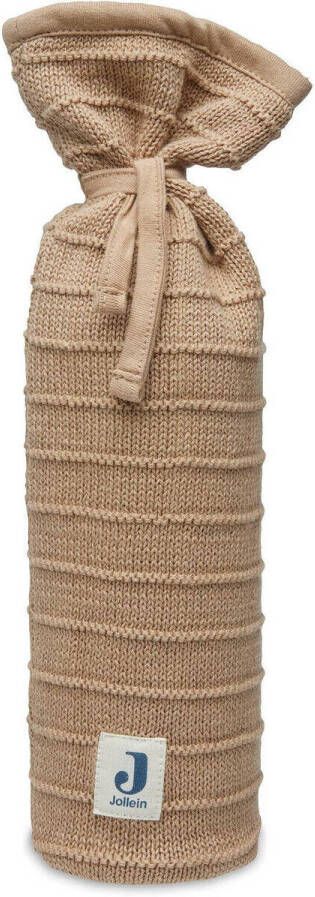 Jollein kruikenzak Pure Knit Biscuit Bruin Effen | Kruikenzak van - Foto 2