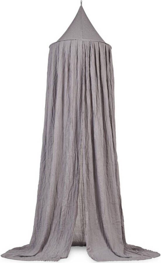 Jollein klamboe vintage 245cm storm grey Baby klamboe Grijs