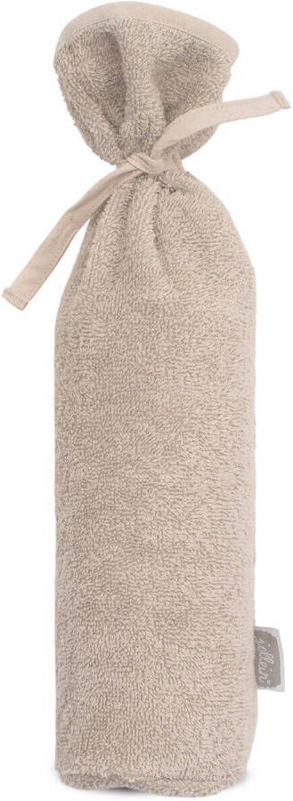 Jollein badstoffen kruikenzak 35x13 cm beige Effen - Foto 2