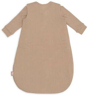 Jollein 4-seizoenen baby slaapzak 60cm Ajour Biscuit Babyslaapzak Bruin - Foto 3