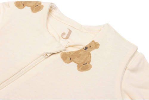 Jollein 4-seizoenen baby slaapzak 60cm Teddy Bear Babyslaapzak Ecru All over print - Foto 4