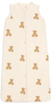 Jollein 4-seizoenen baby slaapzak Teddy Bear Babyslaapzak Ecru All over print 110 - Foto 3