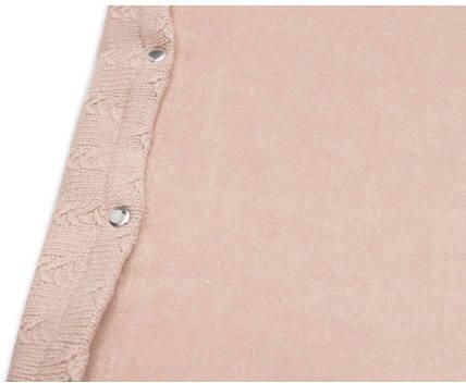 Jollein aankleedkussenhoes 50x70cm Grain Knit Wild Rose Roze Effen - Foto 3