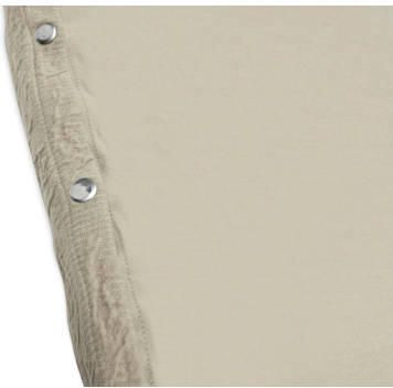 Jollein aankleedkussenhoes 50x70cm Soft Waves Olive Green Groen Effen - Foto 3