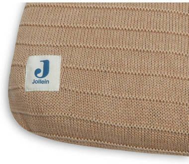 Jollein aankleedkussenhoes 75x85 Pure Knit Biscuit Bruin Effen - Foto 2