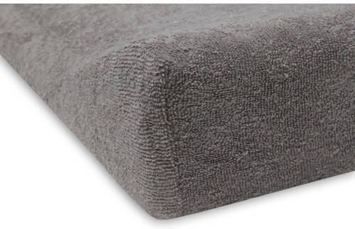 Jollein aankleedkussenhoes Badstof 50x70cm set van 2 Soft Grey Storm Grey Grijs - Foto 3