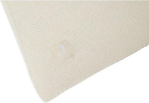 Jollein baby ledikant deken 100x150 cm Basic Knit Ivory Babydeken Wit Effen - Foto 2