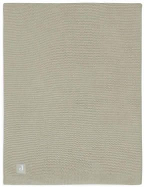 Jollein baby ledikantdeken 100x150cm Basic Knit Olive Green Babydeken Groen - Foto 4