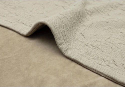 Jollein baby ledikantdeken 100x150cm Soft Waves Olive Green Velvet Babydeken Groen - Foto 4