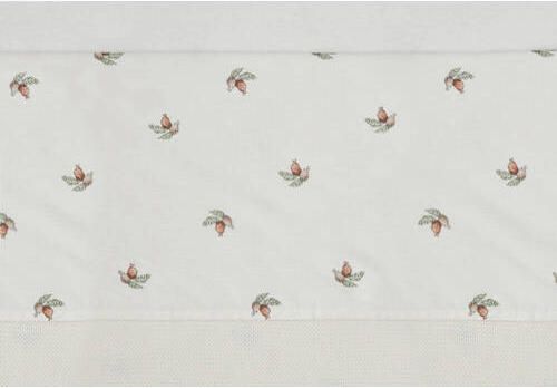 Jollein baby ledikantlaken 120x150 cm Rosehip Babylaken Ecru All over print - Foto 3
