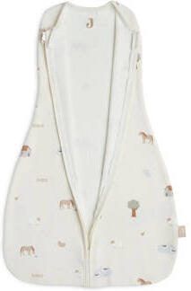 Jollein baby newborn inbakerslaapzak Cocoon 0-3 maanden Farm Inbakerdoek Ecru - Foto 4