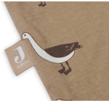 Jollein baby slaapzak Goose Biscuit Babyslaapzak Bruin Dierenprint 110 cm - Foto 2