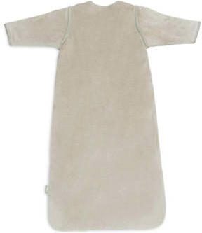 Jollein baby slaapzak met afritsbare mouw Velvet Olive Green Babyslaapzak Groen 110 - Foto 4