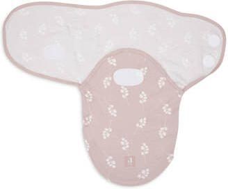 Jollein baby slaapzak wrapper 0-3 maanden Twig Wild Rose Inbakerdoek Roze 50 62 - Foto 2