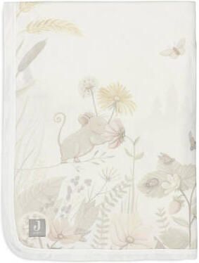Jollein baby wiegdeken 75x100cm Dreamy Mouse Velvet Fleece Babydeken Ecru - Foto 4