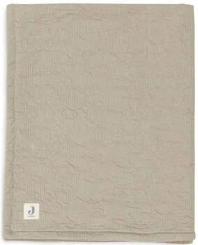 Jollein baby wiegdeken 75x100cm Soft Waves Olive Green Velvet Babydeken Groen - Foto 4
