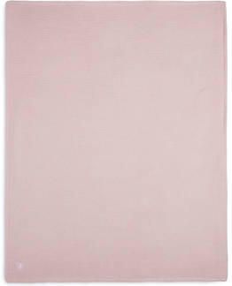 Jollein baby wiegdeken Basic Knit 75x100cm Pale Pink Fleece Babydeken Roze - Foto 3