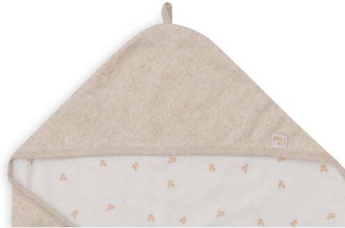 Jollein badcape Harvest Natural Handdoek badcape Beige Effen