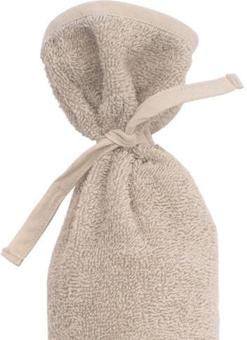 Jollein badstoffen kruikenzak 35x13 cm beige Effen - Foto 3