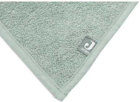 Jollein bandana slab set van 2 Ash Green Groen Effen
