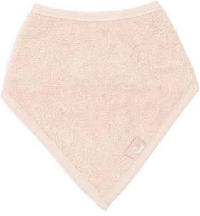 Jollein bandana slab set van 2 Pale Pink Roze Effen