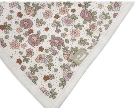 Jollein bandana slab set van 2 Retro Flowers Roze Bloe - Foto 2