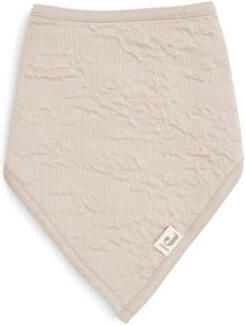 Jollein bandana slab Soft Waves set van 2 Nougat Beige Effen