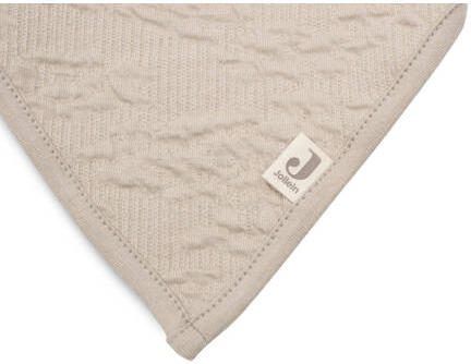 Jollein bandana slab Soft Waves set van 2 Nougat Beige Effen - Foto 3