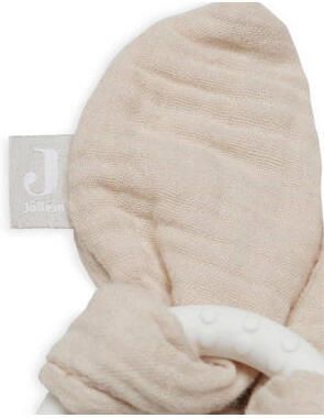 Jollein bijtring siliconen bunny ears nougat Beige - Foto 2