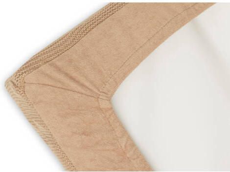 Jollein gebreide aankleedkussenhoes 50x70 Basic Knit Biscuit Bruin Effen - Foto 3