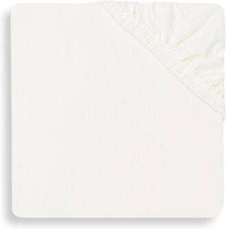 Jollein hoeslaken jersey boxmatras 75x95cm ivory Wit