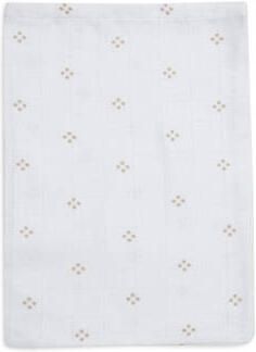 Jollein hydrofiel baby washandje Pointelle & Sun Biscuit GOTS set van 2 bruin Hydrofiele washandjes - Foto 3