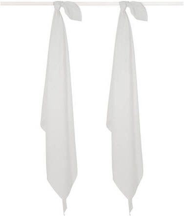 Jollein hydrofiel multidoek large 115x115cm set van 2 Snake white Hydrofiele luiers Wit