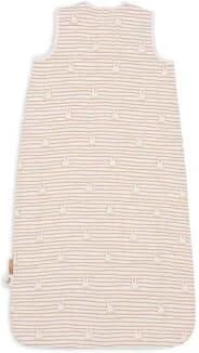Jollein hydrofiele slaapzak Miffy Stripe Biscuit Babyslaapzak Bruin Personage 110 cm
