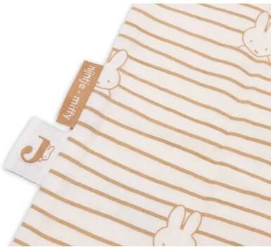 Jollein hydrofiele slaapzak Miffy Stripe Biscuit Babyslaapzak Bruin Personage 110 cm - Foto 2