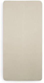 Jollein jersey baby ledikant hoeslaken 60x120cm nougat Beige Bloe