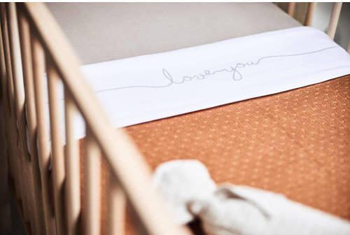 Jollein jersey baby ledikant hoeslaken 60x120cm nougat Beige Bloe - Foto 3