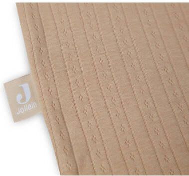 Jollein jersey baby zomer slaapzak Ajour Biscuit Babyslaapzak Bruin Effen 110 - Foto 2