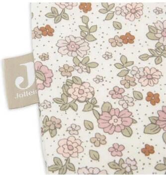 Jollein jersey slaapzak Retro Flowers Babyslaapzak Multi Bloe 110 cm