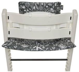 Jollein meegroei stoelverkleiner voor Stokke Tripp Trapp Botanical Leaf Green Accessoire Groen - Foto 2