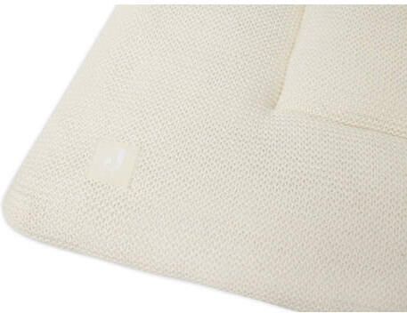 Jollein reversible boxkleed 75x95 cm Basic Knit Ivory Ecru - Foto 4