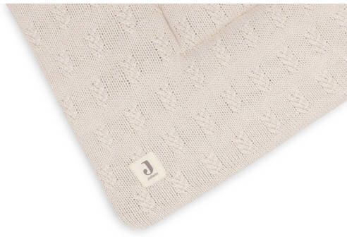 Jollein reversible boxkleed 75x95cm Grain Knit Oatmeal Beige - Foto 4