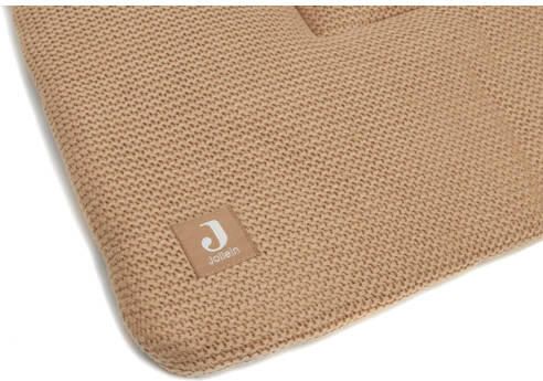 Jollein reversible boxkleed 80x100cm Basic Knit Biscuit Bruin - Foto 4