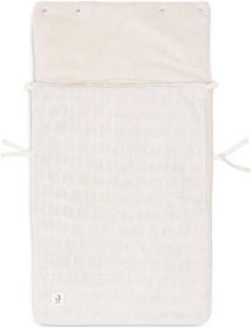 Jollein universele voetenzak autostoel kinderwagen cat 0 Grain Knit Oatmeal Beige - Foto 2