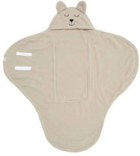 Jollein universele wikkeldeken Bear Boucle voor auto 100x105 cm Olive Green Groen - Foto 3