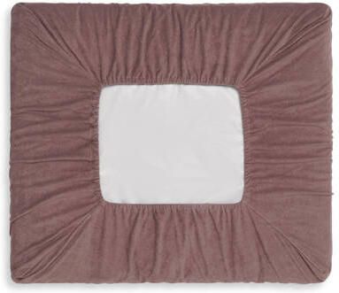 Jollein XL aankleedkussenhoes 75x85cm Spring knit chestnut Bruin Effen - Foto 2