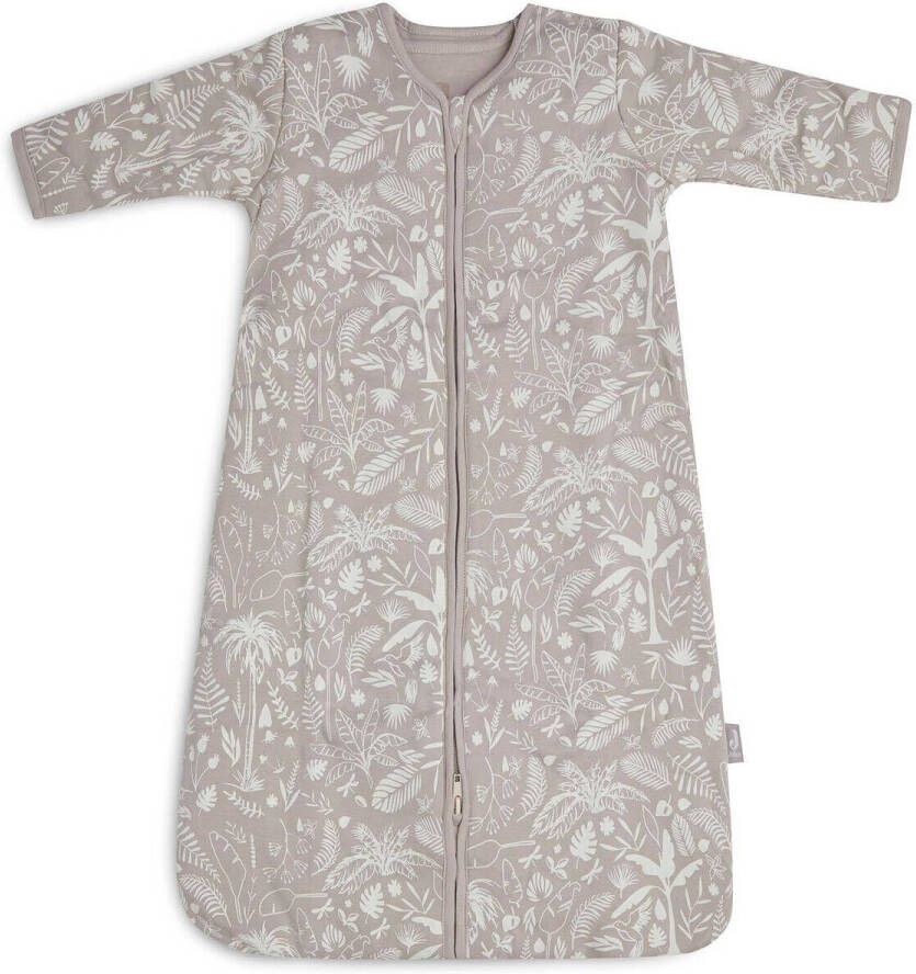 Jollein 4-seizoenen baby slaapzak Botanical Nougat Babyslaapzak Beige All over print 110