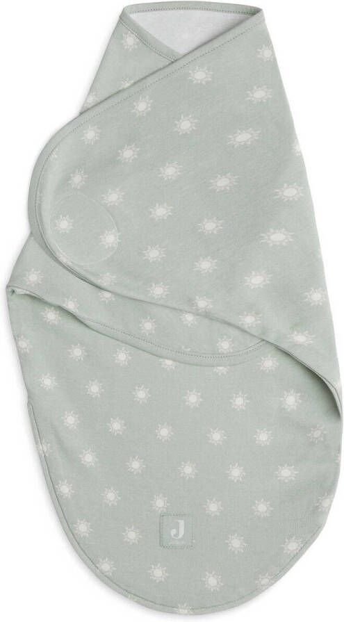 Jollein baby slaapzak wrapper 0-3 maanden Sun Sea Foam Inbakerdoek Blauw