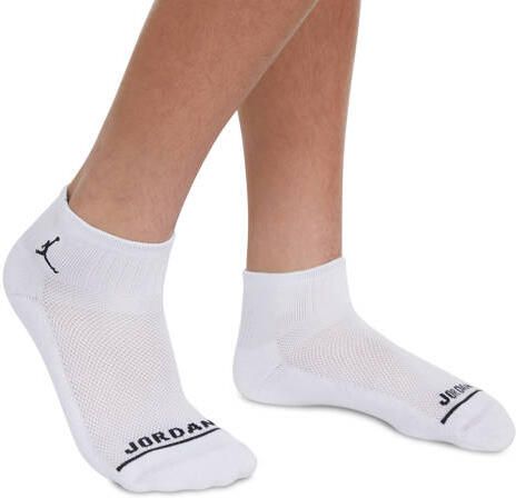 Jordan enkelsokken wit multi (set van 6) Polyester Logo maat 23-27 - Foto 2
