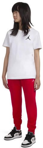 Jordan joggingbroek rood Katoen Effen maat 134-146